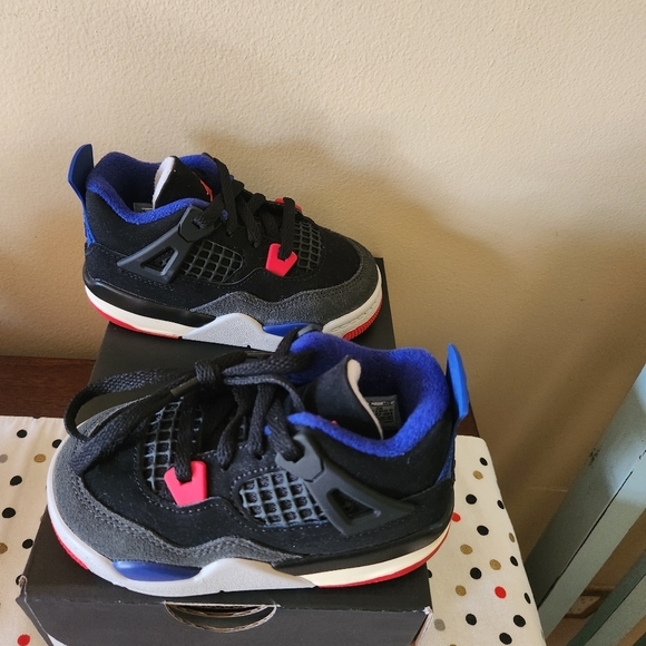 Air Jordan 4 Retro OGRare Air IB4387-003 New Toddler Size 7C - Picture 3 of 6